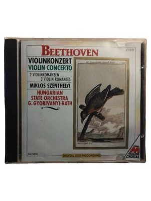 Beethoven Violinkonzert 2 Violinromanzen CD Miklos Szenthelyi