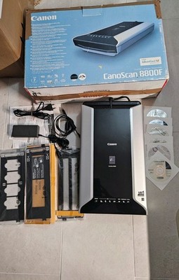 Canon CanoScan 8800F mit Zubehör, Flachbettscanner, kaum gebraucht!