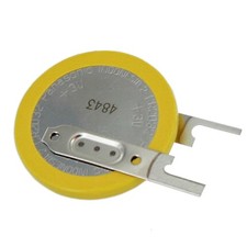 CR-2032/VC1N 3V Lithium Coin Battery Horz 2 Pins PC CMOS