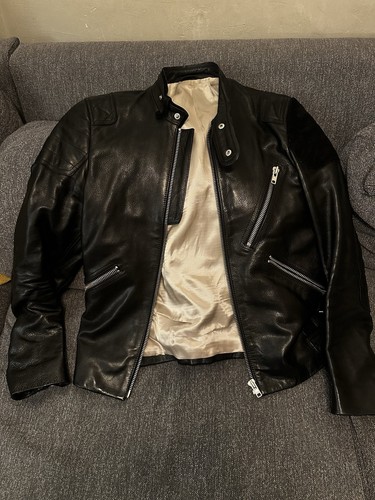 Acne Studio Leather Motorcycle Jacket “ Oliver “