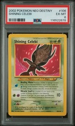 Shining Celebi 106/105 Neo Destiny Secret Rare Holo