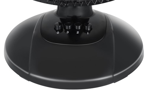 12" 3-Speed Oscillating Table Fan, FT30-8MBB, New, Black - Picture 8 of 12