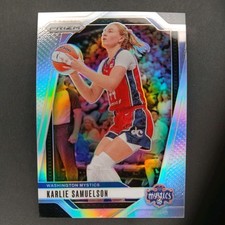 2024 #82 Karlie Samuelson Panini Prizm WNBA Silver Prizm Mystics
