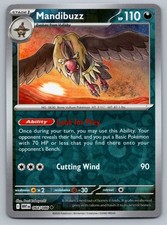 2025 Pokemon White Flare Mandibuzz 064/086 Uncommon Reverse Holo