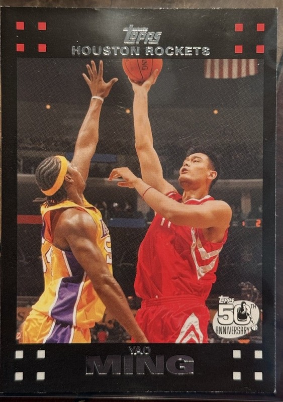2007-08 Topps - Yao Ming #11