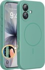 Miracase iPhone 17 Magnetic Case MagSafe Camera Control Shockproof Midnight Gree