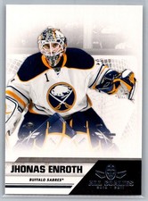 2010-11 Panini All Goalies #12 Jhonas Enroth Buffalo Sabres