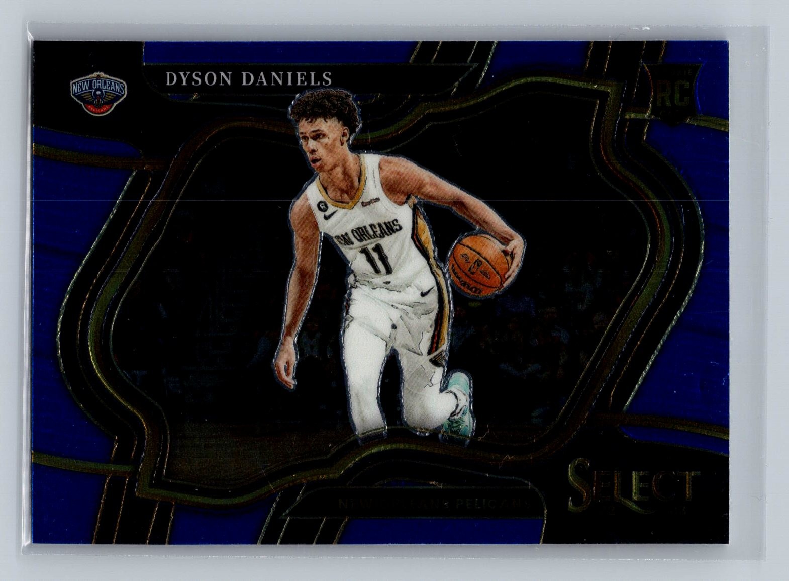 2022-23 Panini Select Dyson Daniels Rookie #271 Courtside Retail Blue