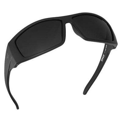 TOROE z87+ Safety Polarized Wrap Around FALCON Sunglasses Tr90 Frame for Men