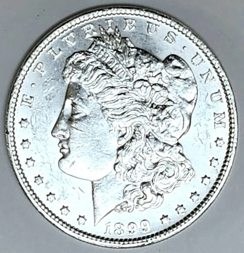 1899-P Rare Date Low Mintage BU All White Morgan Dollar Very Scarce Date