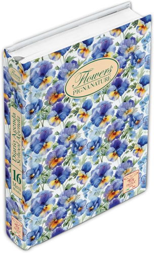 , Diario Scuola 16 Mesi Nature Flowers,448 Pagine,Copertina Cartonata Imbottita, - Foto 4 di 12