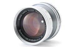  MINT Leica Leitz Summicron 50mm f/2 Lens Collapsible L39 LTM From JAPAN