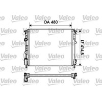 KüHler MotorküHlung Valeo 732621 FüR Renault Dacia Kangoo Rapid Logan Sandero
