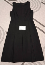 J.crew womens size 2 dress black Italian double face cashmere tollegno 1900