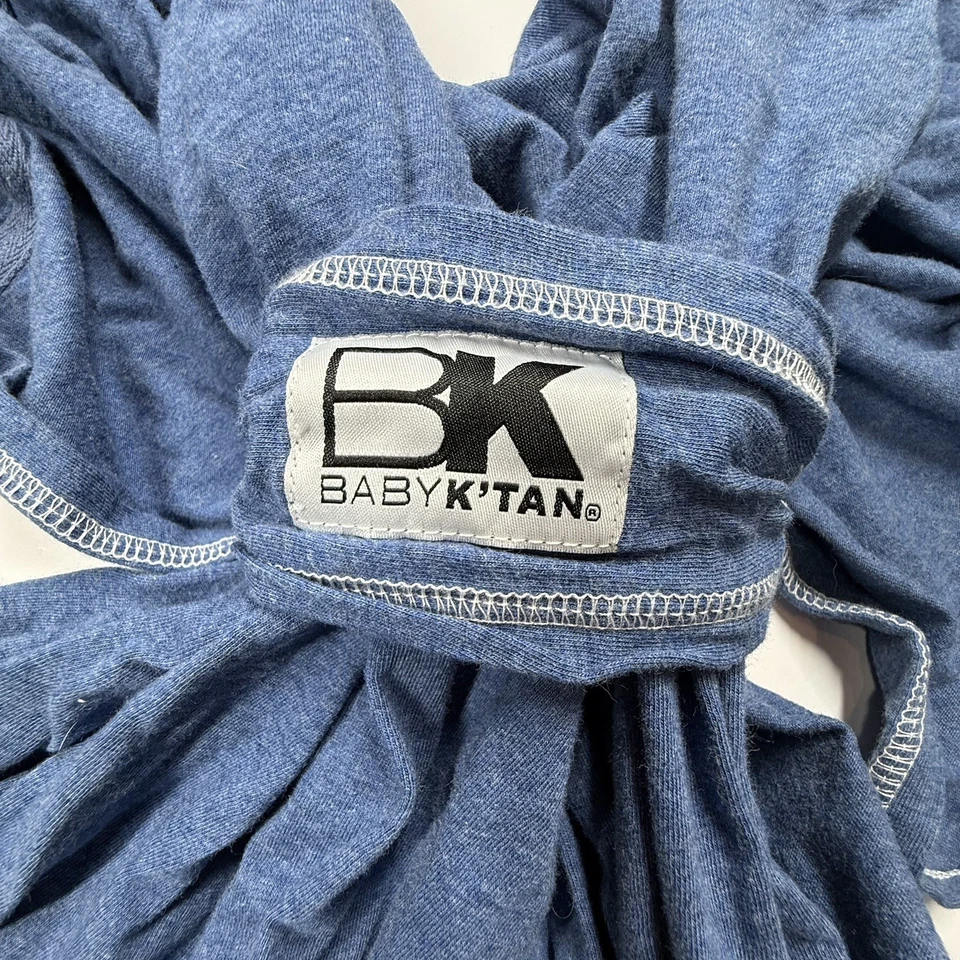 Portabebés K’tan Adulto Talla XS (2-4) Denim Azul Envoltura Suave Foto 2 de 4