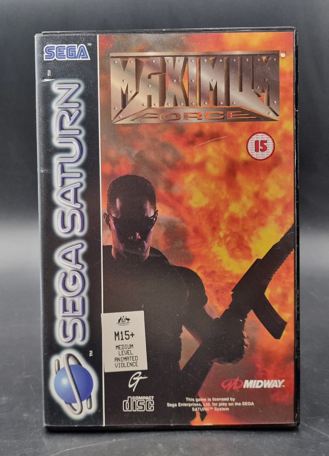 Maximum Force - SEGA Saturn - Complet CIB - PAL - Très Bon Etat