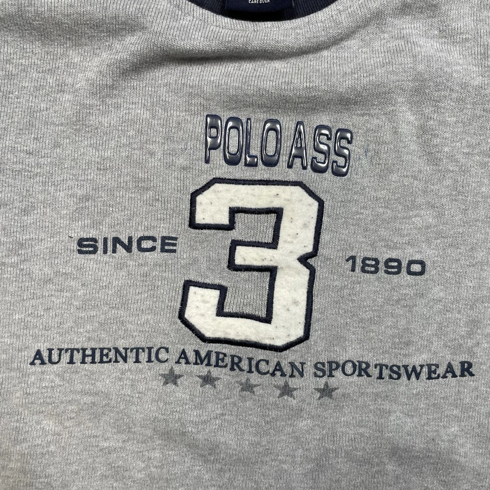 Camisa polo Assn anos 90 anos 00 Y2k #3 streetwear esportiva americana camiseta ativa - Imagem 4 de 4