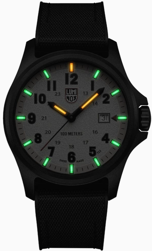 Luminox Atacama Field 43mm Watch Swiss Quartz Sapphire Grey 2-Strap XL.1971.SET - Picture 2 of 3