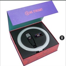 MC Streamy Ring Light  Microphone Streaming Game Combo - NIB
