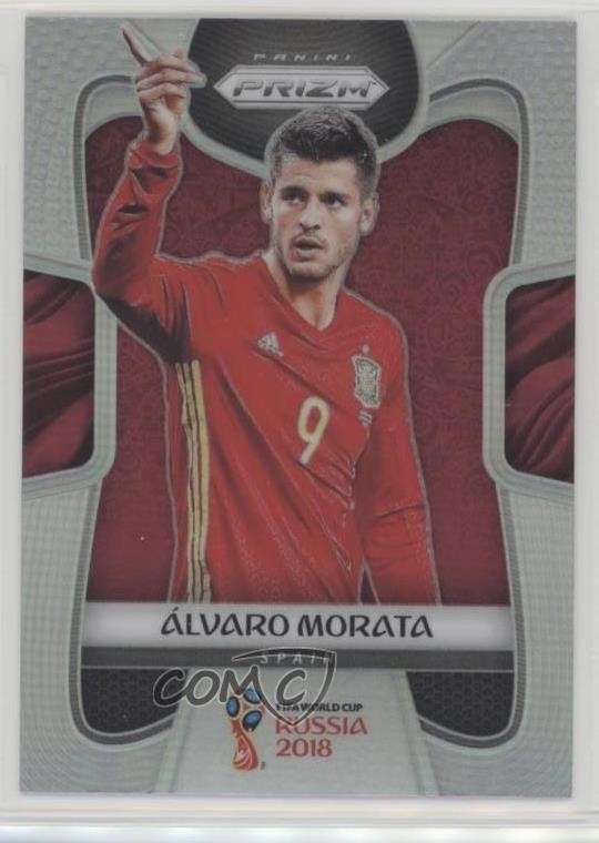 2018 Panini Prizm World Cup Silver Prizm Alvaro Morata #199 05q7