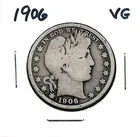 1906 Barber Half Dollar ***VG***