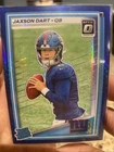 New Listing2025 Panini Donruss Optic - Rated Rookie Jaxson Dart #273 Blue Hyper Prizm (RC)