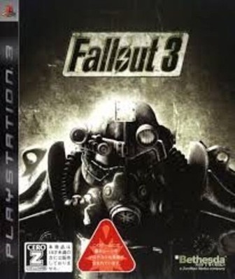 Fallout 3 (Sony PlayStation 3, 2009) Japanese ver. Tested Working Used