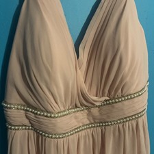 Formal Everpretty Dress With Beading And Bling Around Waistline Size 24