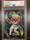 2024 Select - Premier Level Drake Maye  Black & Green Shock Prizm (RC) PSA 10