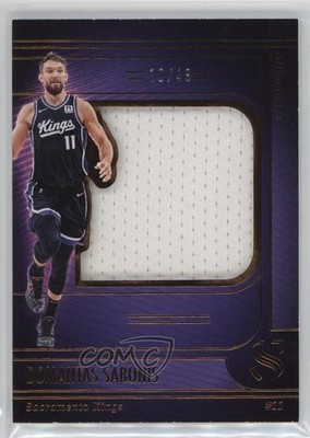 2024-25 Panini Silhouette Silhouettes Bronze /49 Domantas Sabonis #S-DSB 3d3