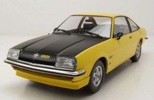 MODELCAR,OPEL Manta B GT/E 1975 Yellow and Black, 1/18, MOD18236