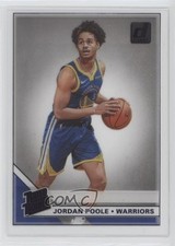 2019-20 Panini Clearly Donruss Rated Rookie Purple Jordan Poole #76 0ad