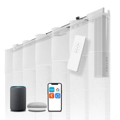 S Wave Elektrische Gardinenschiene WLAN Motor kompatibel mit Alexa Google Home