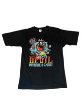 Vintage Taz Motorcycle T Shirt Men  s Large 90  s Harley Looney Tunes