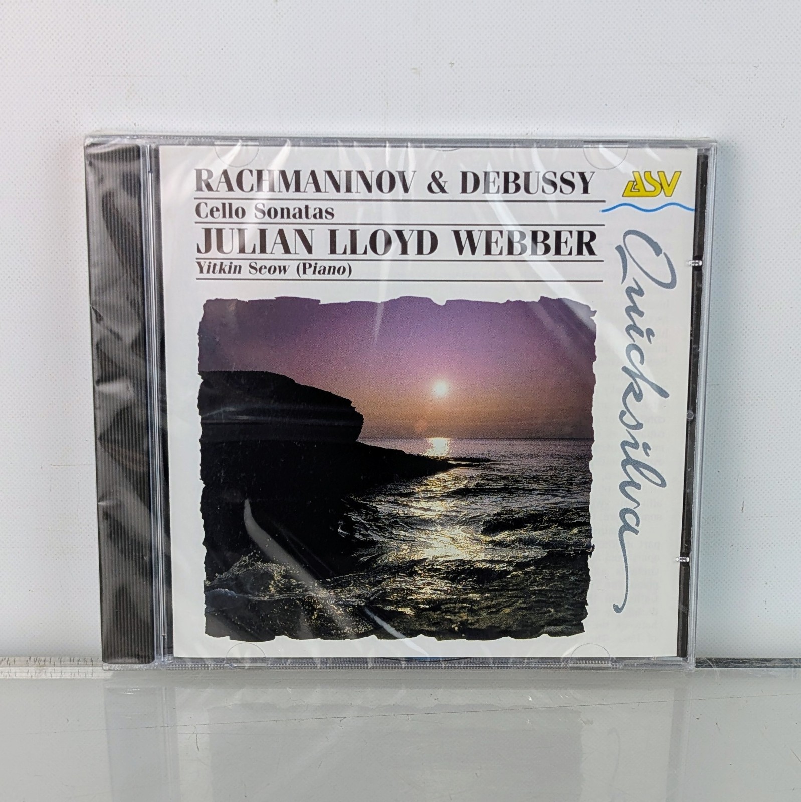Rachmaninov Debussy Cello Sonatas CD New Sealed Julian Lloyd Webber Yitkin Seow