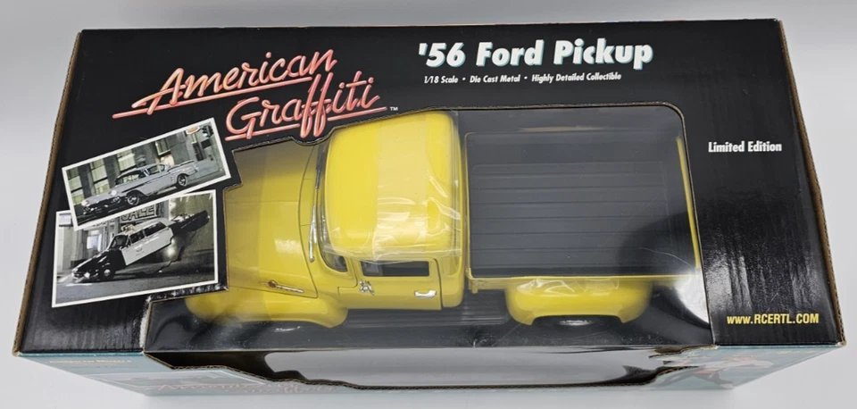 ERTL American Muscle American Graffiti '56 Ford Pickup 1:18 Limited Edition - Image 4 of 4