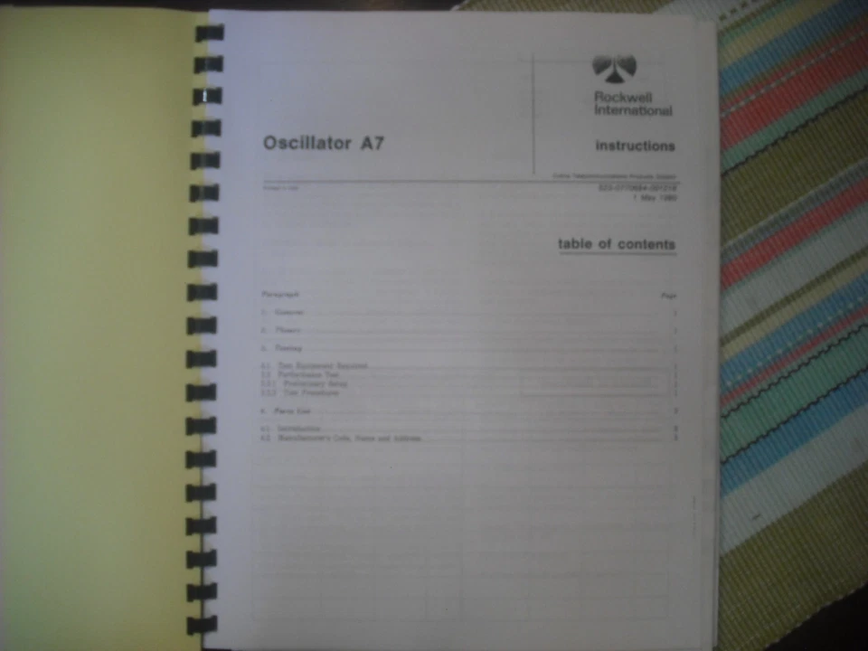 Collins KWM-380 Service Manuals from Vintage Manuals Inc Vol 1 & 2 - Image 4 of 4