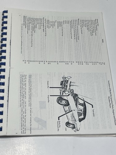 Mercedes Benz 190 SL Owner’s Manual Technical Specifications Maintenance Reprint - Afbeelding 2 van 6