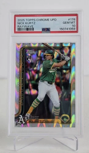 Nick Kurtz 2025 Topps Chrome Nick Kurtz #178 Refractor