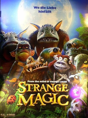 Strange Magic - Evan Rachel Wood - Alan Cumming - Filmposter 120x80cm gerollt