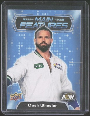 Cash Wheeler #MF-3 Main Features 2022 Upper Deck AEW *HOT*
