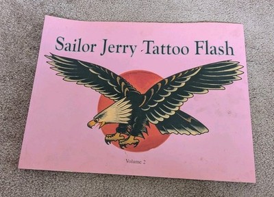 Sailor Jerry Tattoo Flash Vol 2 Michael Malone Collection Art Book - 2007