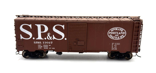 HO Inter Mountain Railway Co Spokane Portland & Seattle 40' Boxcar Road #13027 | Condition: Used