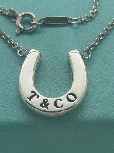 Collar de herradura Tiffany&co 925 T&CO 16 pulgadas de largo - Imagen 8 de 21