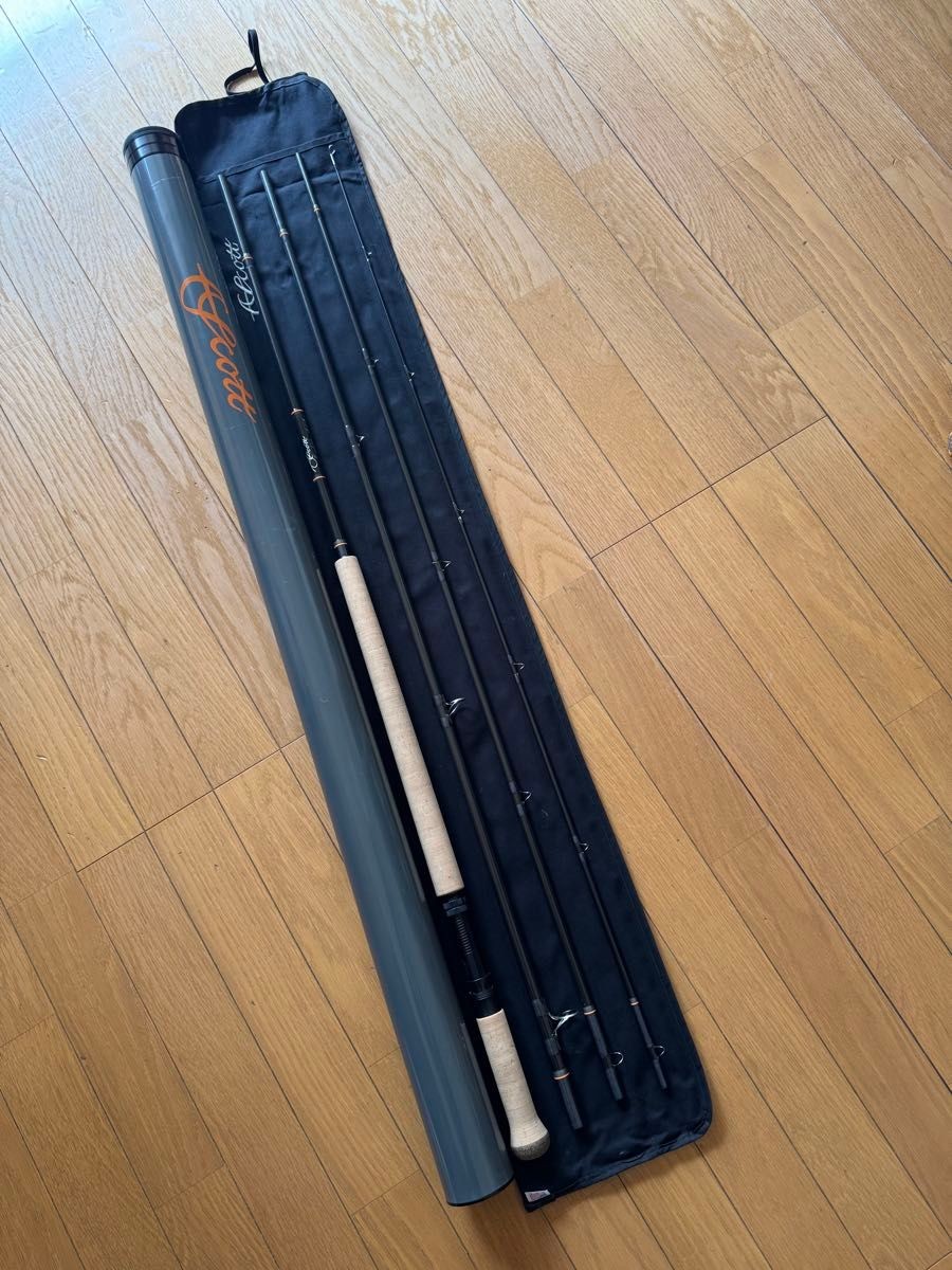 Scott Fly Rod Radian 2H 1308/4 #8 13ft 4pieces Black Fly Fishing