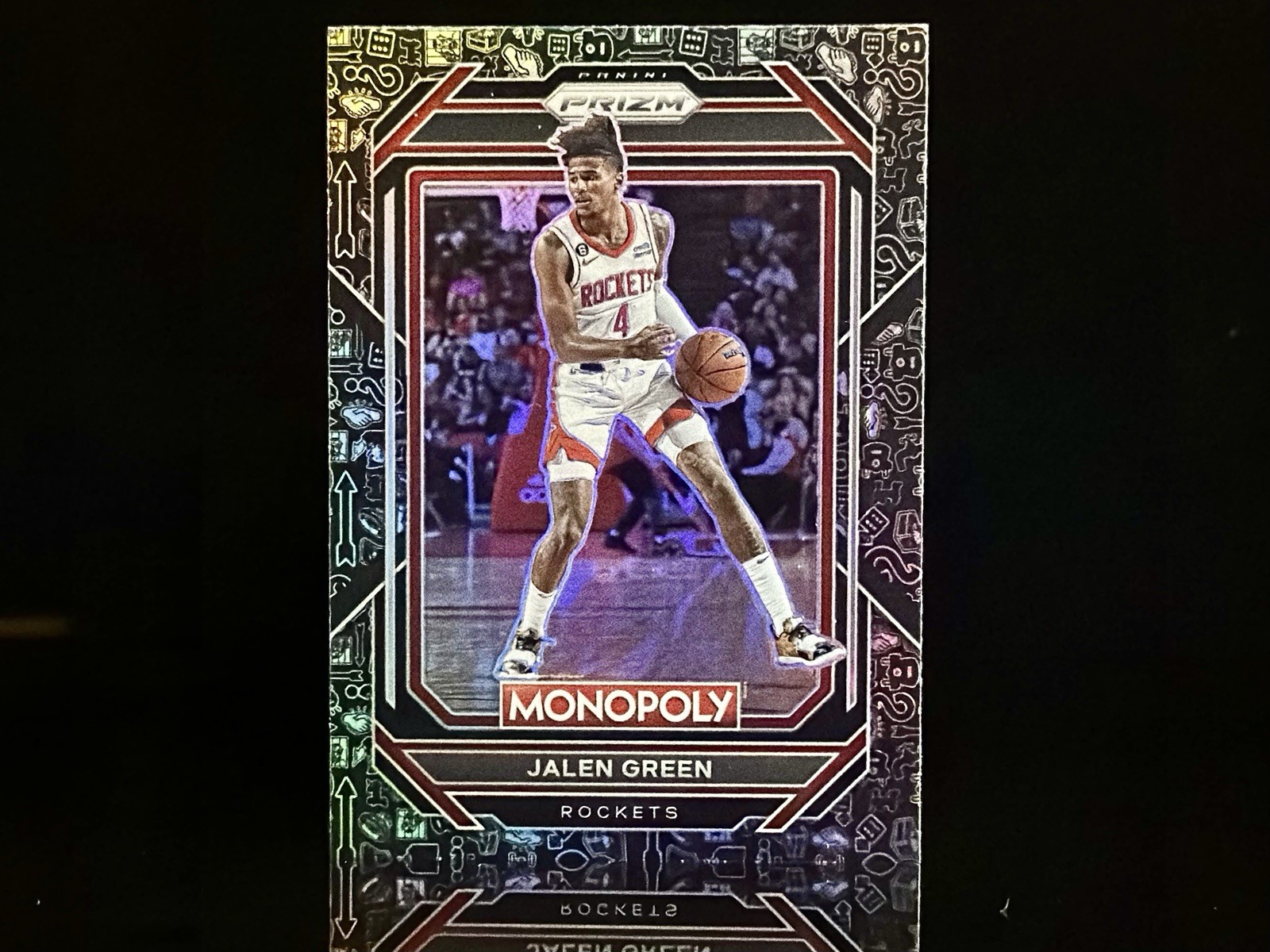 2022-23 Panini Prizm Basketball Monopoly - Jalen Green #31 (Black Cassic Icons)