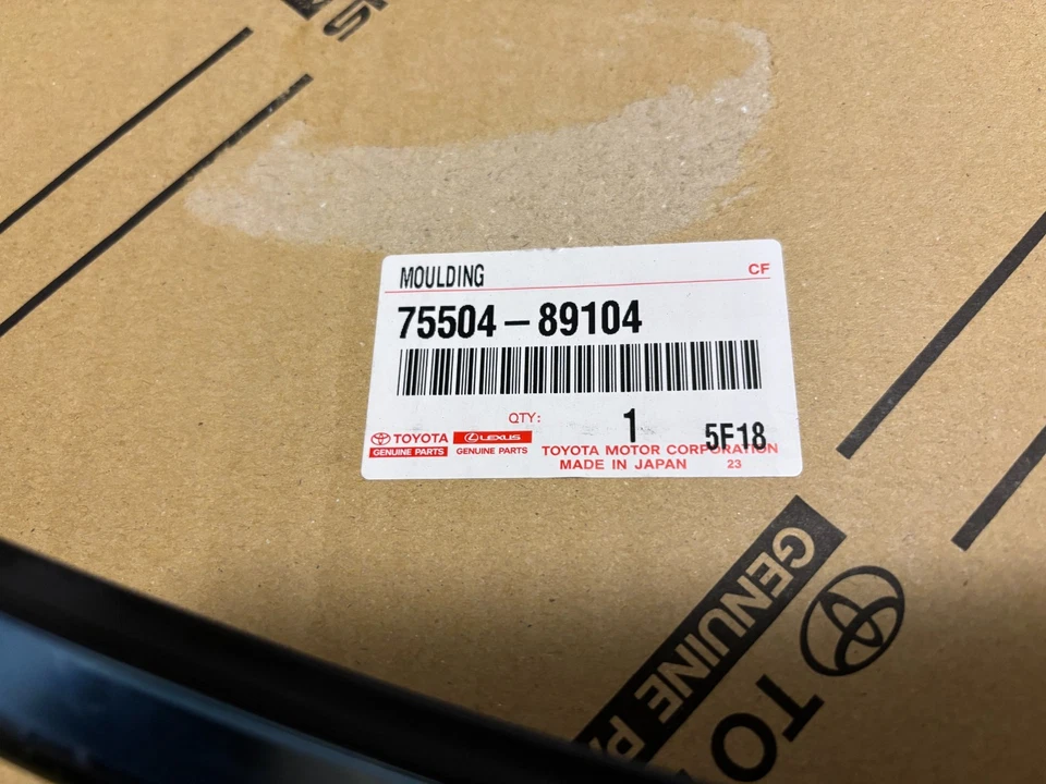 Toyota Genuine 4Runner Pickup 89-95 Chrome Front Lower Windshield Molding OEM Foto 2 de 4