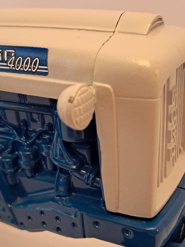 Tractor Frod 4000 Die Cast gris azul modelos a escala vintage - Imagen 8 de 13