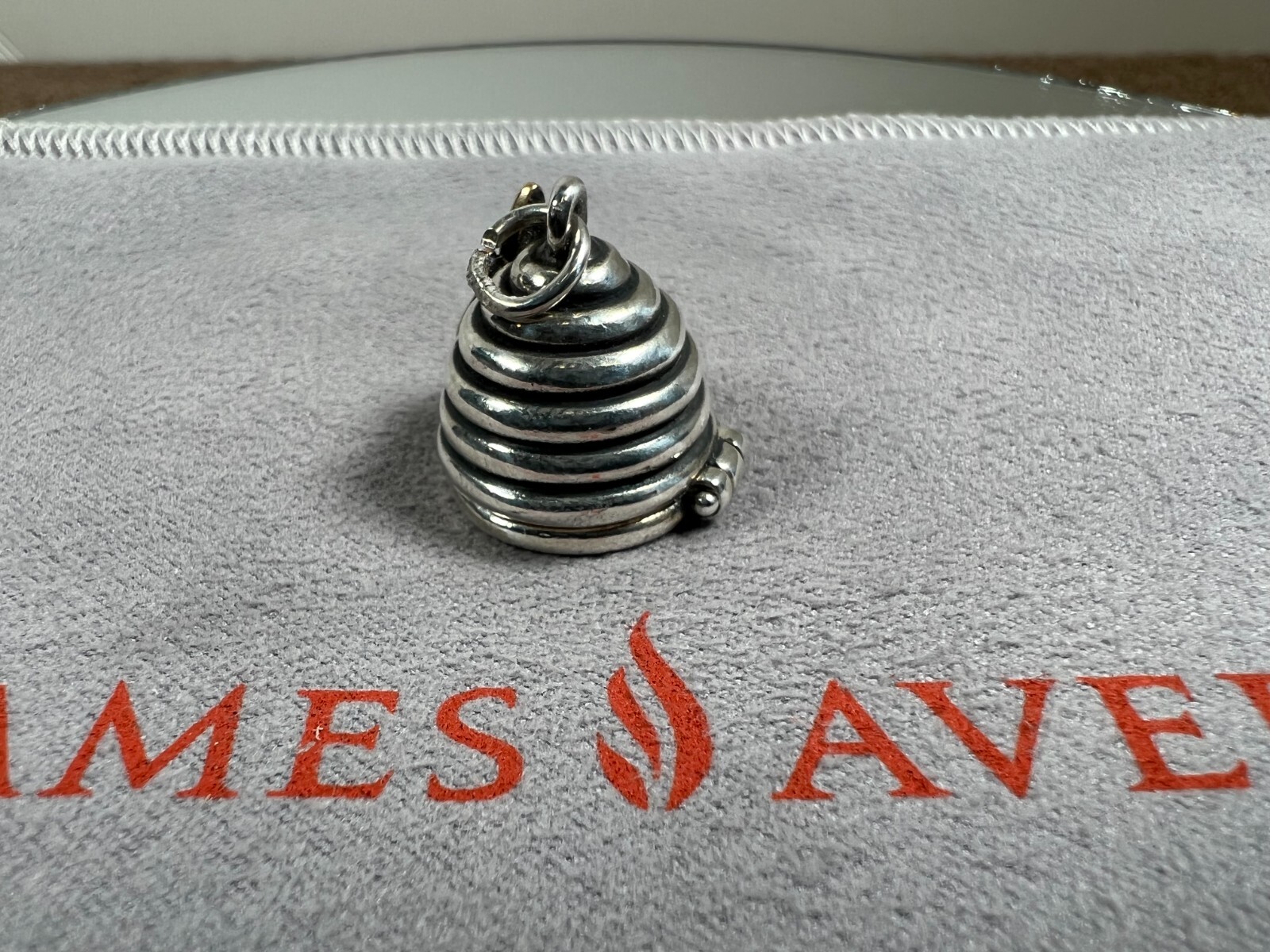RETIRED James Avery BEE MY HONEY Bee Hive Bronze Ster… Gem
