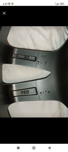 4 cerchioni lega GMP nevada ET35 cb73.1 toyota aigo antracite 5x40 mm psw 9674 - Imagen 6 de 7